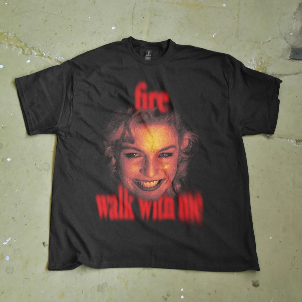 T-shirt Twin Peaks | Fire Walk With Me | Maglietta Laura Palmer | Maglietta David Lynch
