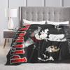 Pitbull Mr.Worldwide Flannel Blanket Warm Soft Throw Blanket for Couch Chair Airplane Travel Print Bedspread Sofa Bed Cover