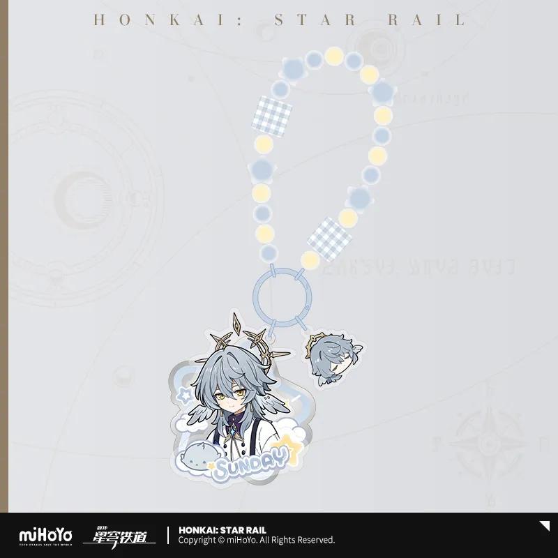 Sunsyea Honkai Star Rail Official Merch miHoYo Original Authentic NSSS Series Badge Keychain Acrylic Stand Card Sunday