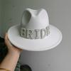 Bridal Malan Flower Style Cowboy Hat All Kinds of Hats for All Seasons Summer Beach Hat Elegant Cowboy Hat Pearl Accessories