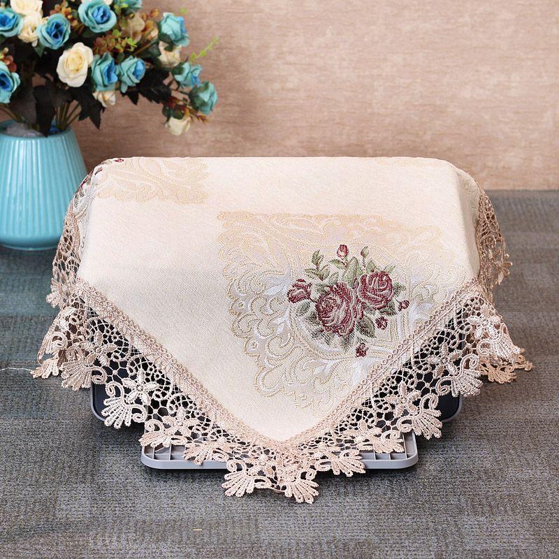 

Тканевый пылезащитный чехол для принтера, занавеска Meng HP Canon Epson, нейтральная накидка, ткань для дома, чехол для копировального аппарата Colchicine-Yellow 58*58cm [including lace]]