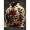 Casual Men's Thermal Hoodie Stylish Simple Loose Hoodies Sweatshirts Men’s