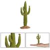 Modelos de Cactos Artificiais de Plástico DIY Micro Paisagem Miniatura Árvore Frutífera Cena Modelo Decoração de Mesa de Areia Fazenda de Simulação