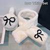 Camellia Warm Earmuffs Collar Shawl Neck Warmer Plush Fur Scarf New Ear Cover  Women