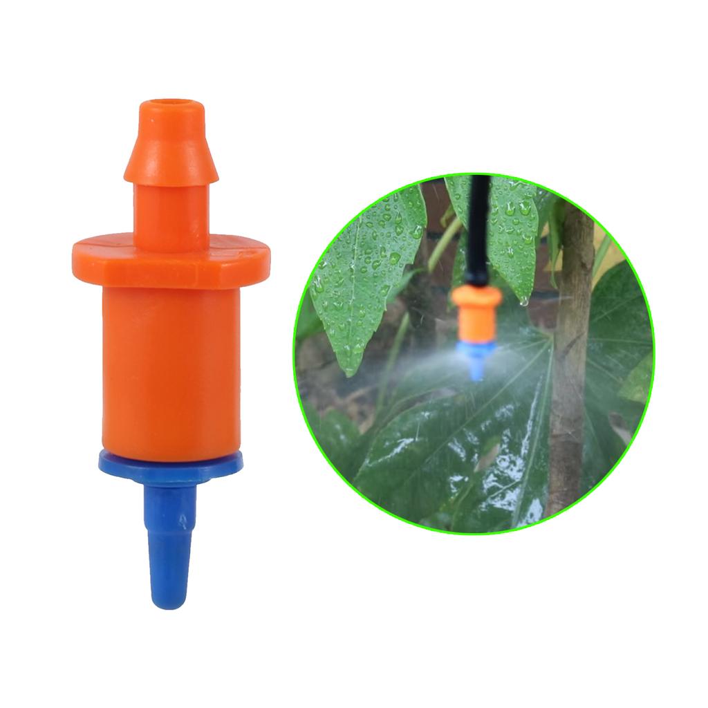 20Pcs Micro Refracting Sprinkler Hose Pipe Nozzle Seedlings Greenhouse Garden Flower Plant Micro Atomization Irrigation Nozzle