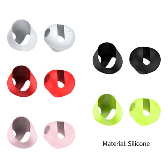 5 Pairs Earbud Case Covers Ultra Light Shock Resistant Anti-loss Silicone Mini Earplug Pads for Beats Fit Pro