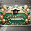 Grad Success Display Shiny Letters Congrats Display Congrats Grad Display Gold Theme Graduation Banner For Graduation Backdrop