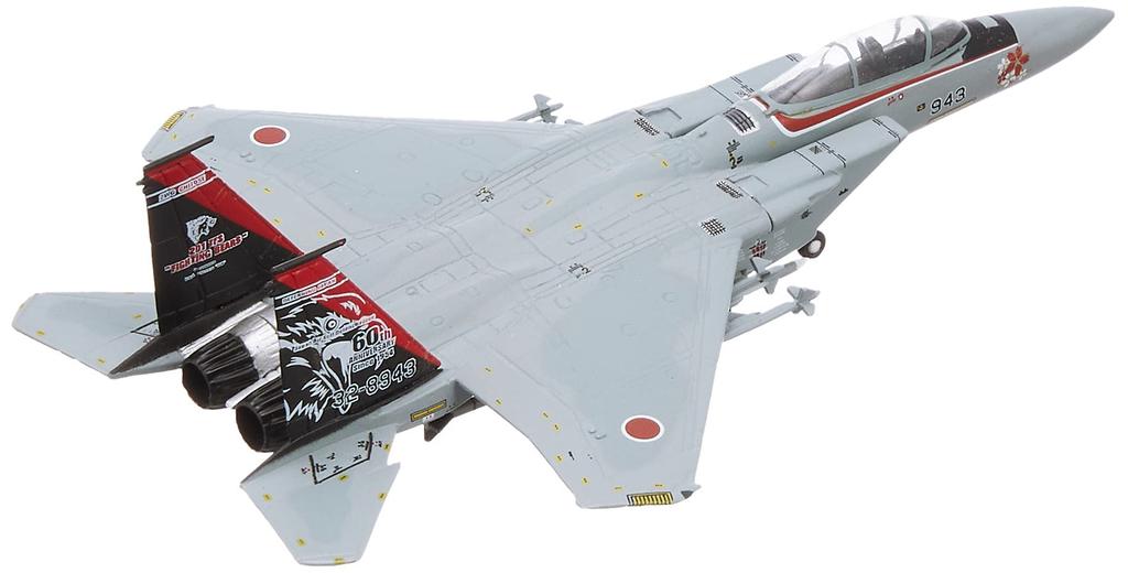 World Aircraft Collection Air Force 2nd Air Wing Air 201st Squadron 60th Anniversary Paint Finished Model 1/200 F-15J Self-Defense (Chitose Base)