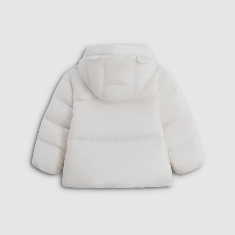 Gap Girls' Bear-Ear Hooded Puffer Down Jacket