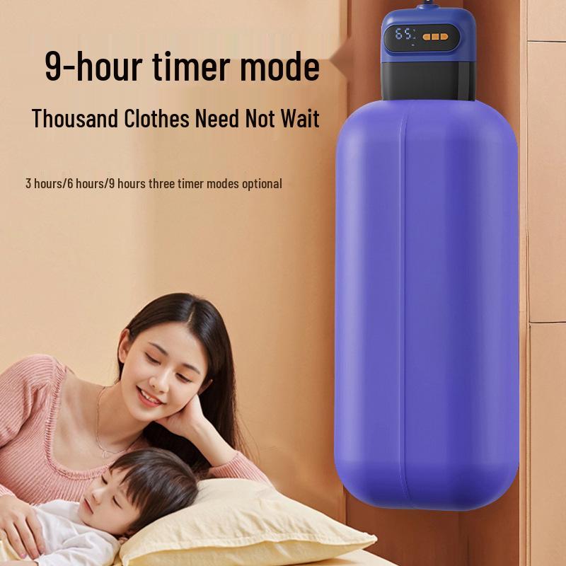 Smart Portable Clothes Dryer & Deodorizer - High-Efficiency, Travel & Dorm Essential