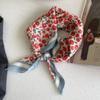 Cotton Linen Square Scarf 58cm Bandana Scarves High Quality Women's Silk Scarf  Neck Decorative