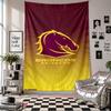 Tapestry Brisbane Broncos Dekoracja Domu Tkanina na Ścianę do Sypialni Salonu Tło