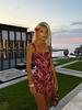 Summer Geometric Sequin Spaghetti Strap Dress - Bright & Colorful