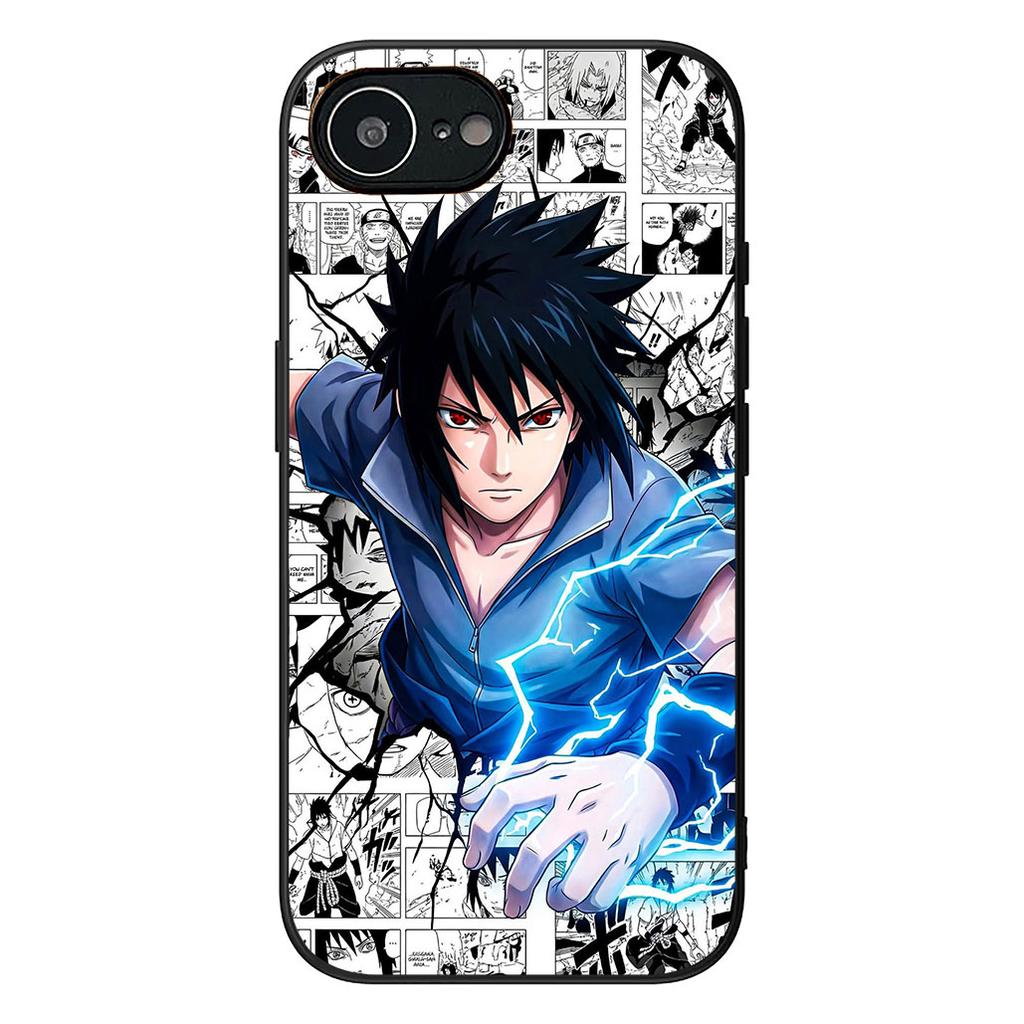 Cartoon Konan Narutos Pain Sasuke Handyhülle für Apple iPhone 16 17 Air 14 15 Pro Max Plus 16+ 16E 14+ ProMax Schutzhülle