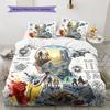 One-Punch Man Soft Duvet Cover Children's Bedding Set,Extra Large Size Christmas Gifts Various Sizes Available -HE105