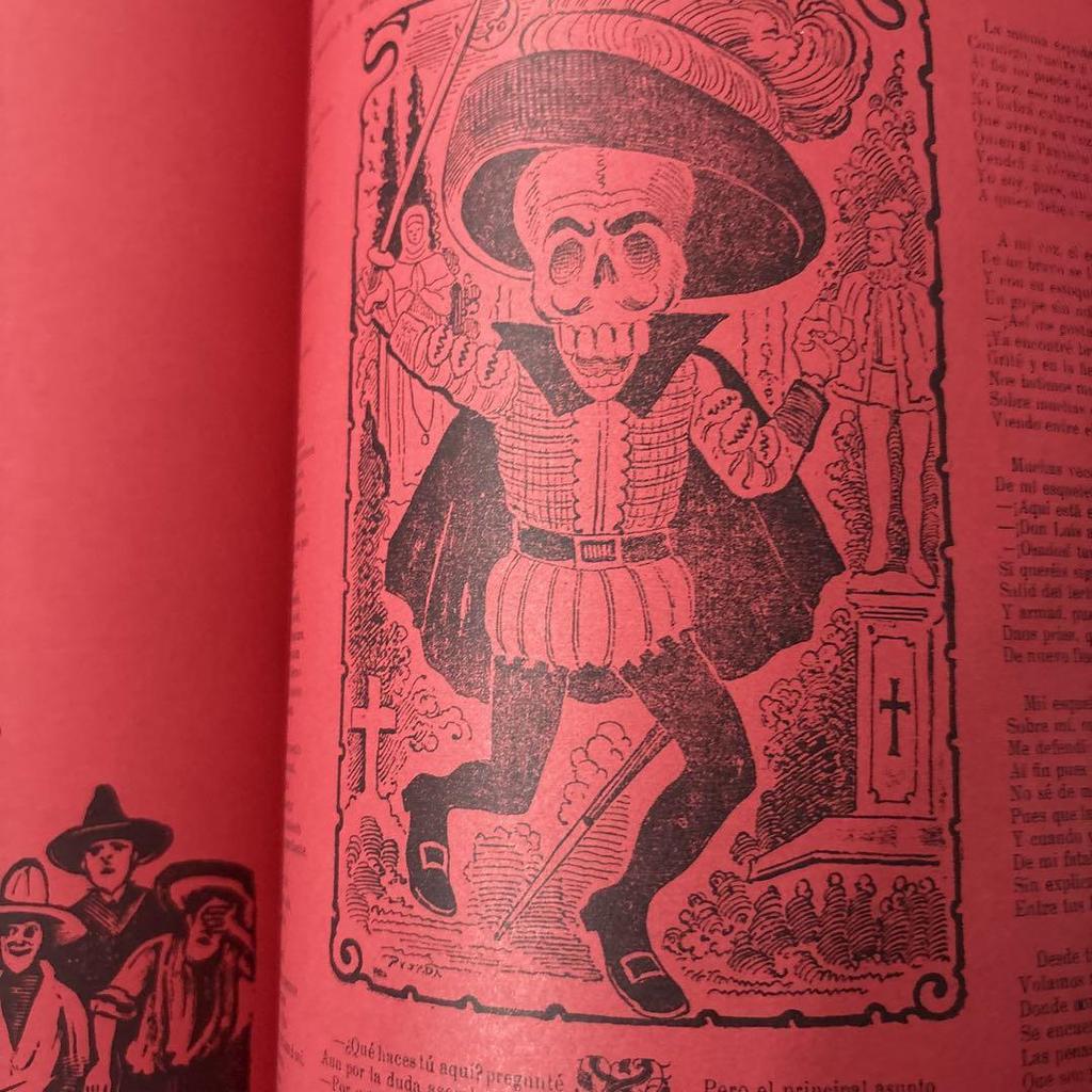 [USED] POSADA MEXICAN ENGRAVER Collection of Works Photo Collection Posada Skull