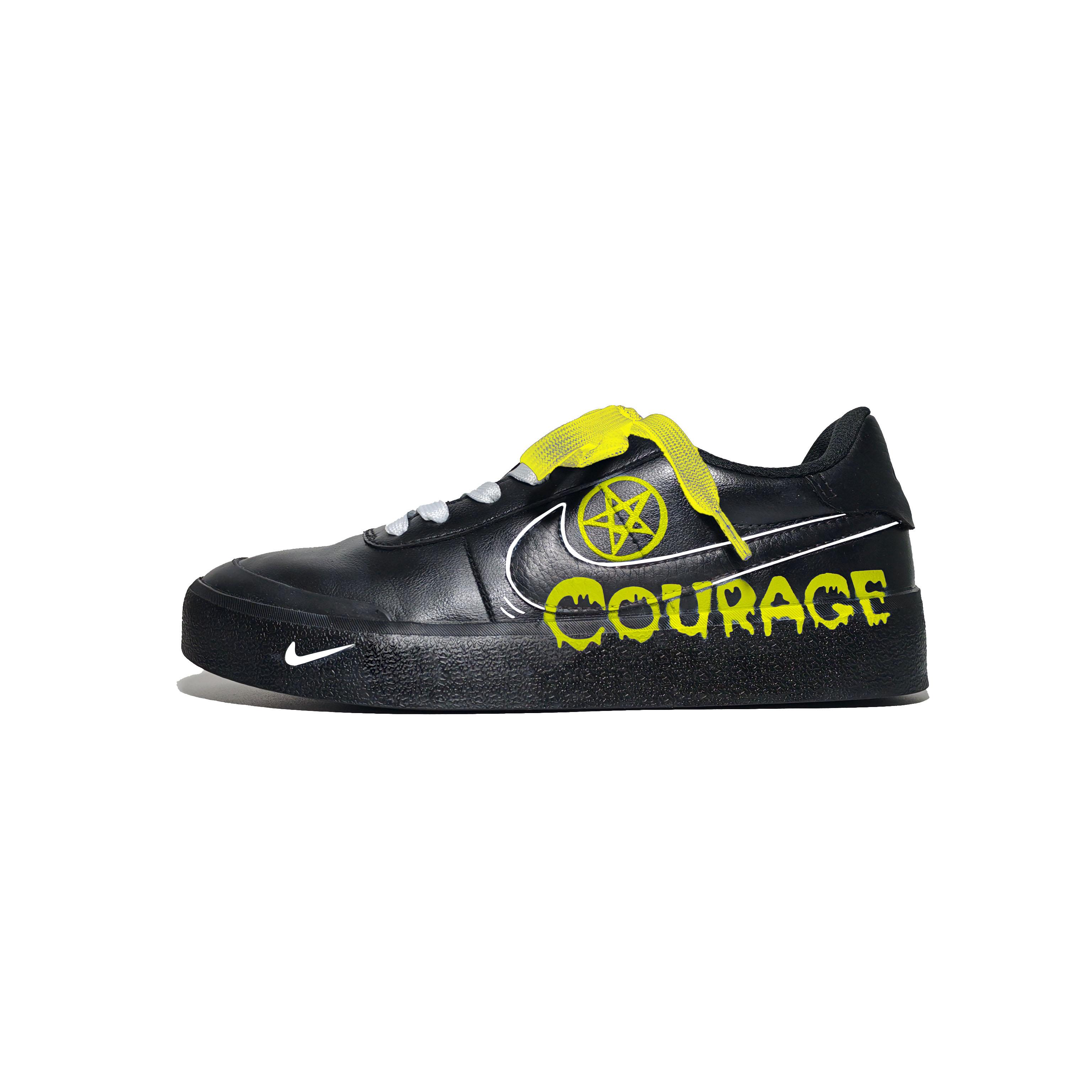 

Nike Court Shot YQ Abrasion Resistant Abrasion Resistant Low top Skateboard Shoes Men s Black FQ8146-001(Team1365-YQ) 42.5