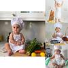 Child Chef Costume Set With Polyester Fabric For Kids Kitchen Role Play