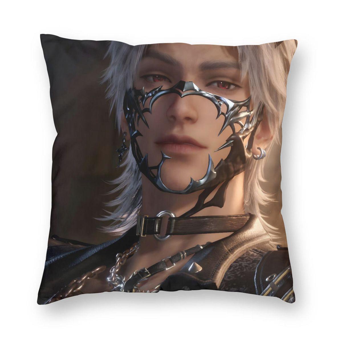 Подушка с принтом  Любовь и глубокий космос Силус  Чехол на подушку из полиэстера Подарок Чехол для декоративной подушки Дом Дропшиппинг 18   12x12Inch