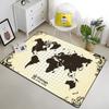 Map carpet  kitchen mats for floor play aerat mat Camping cushion floor mat carpet in the living room game area rug  room decor