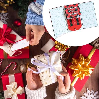 Weihnachts-Geschenkgutscheinheft Gastgeschenke Weihnachtsdekoration, Geschenke DIY Dekorative Feiertage für Freunde
