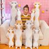 50-130Cm Long Cat Plush Toys Cute Animal Cat Creative Long Soft Toys Office Break Nap Sleeping Pillow Stuffed Gift Doll For Kids