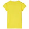 T-shirt pour enfants jaune 92/104/116/128/140