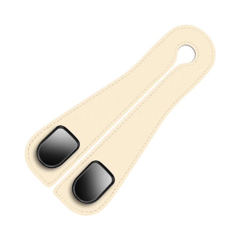 1pcs New car seat back double hook suede multifunctional car rear seat phone holder hook Accessories