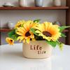 Artificial Flower Home Tableware, Decorative Flower Pieces For The Dining Table, Flower Arrangement Ornaments For Home Decoration