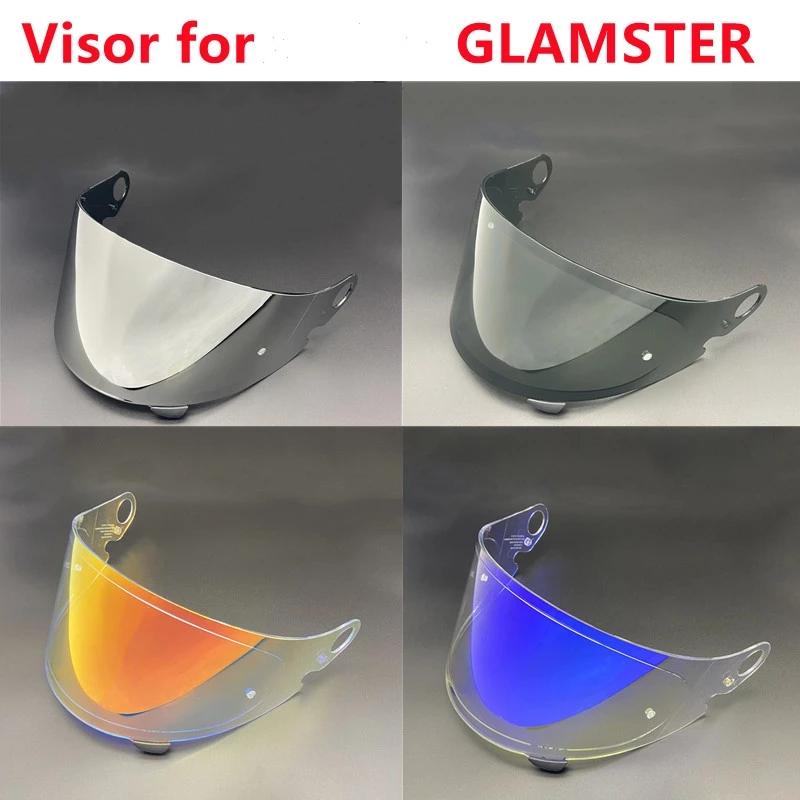 Helmvisier für SHOEI Glamster CPB-1V Motorradhelm Visier Windschild Sonnenschutz Vollgesichts-Motorradlinse UV-Schutz