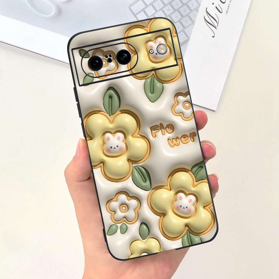 For Google Pixel 8 Pro Case GC3VE G1MNW Soft Silicone Rubber Protector Cover For Google Pixel 8 8A Bumper Pixel8 8Pro Phone Case