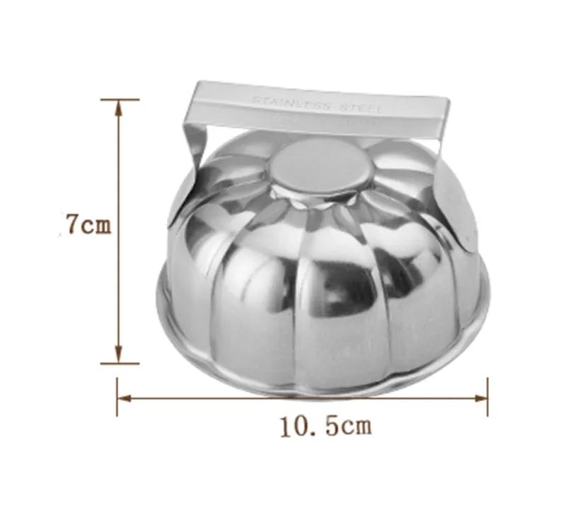 

форма для приготування рису нержавіюча сталь кухонні гаджети кругла форма для страви з пуш-дошкою ресторан креативна страва форма для формування рису