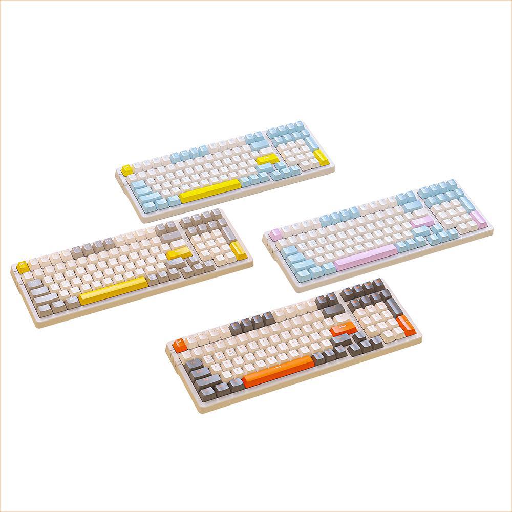 Free Wolf K96 Bluetooth Dual-Mode Hot-Swapfähige Mechanische Gaming-Tastatur