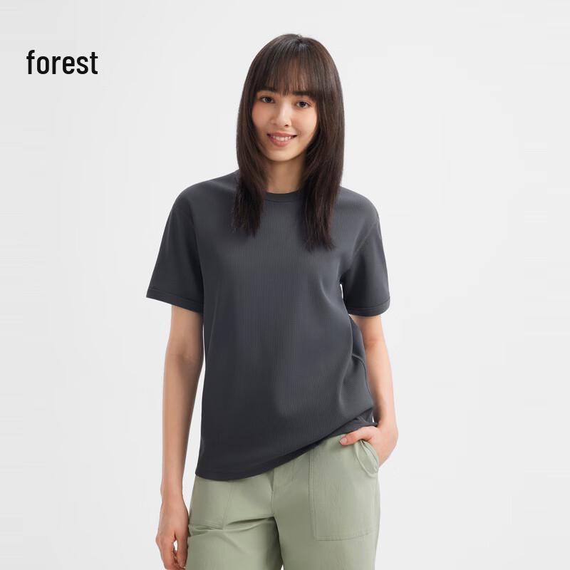 Waffle Knit Быстросохнущая футболка Kolon Sport с защитой UPF40+ XL темно серый