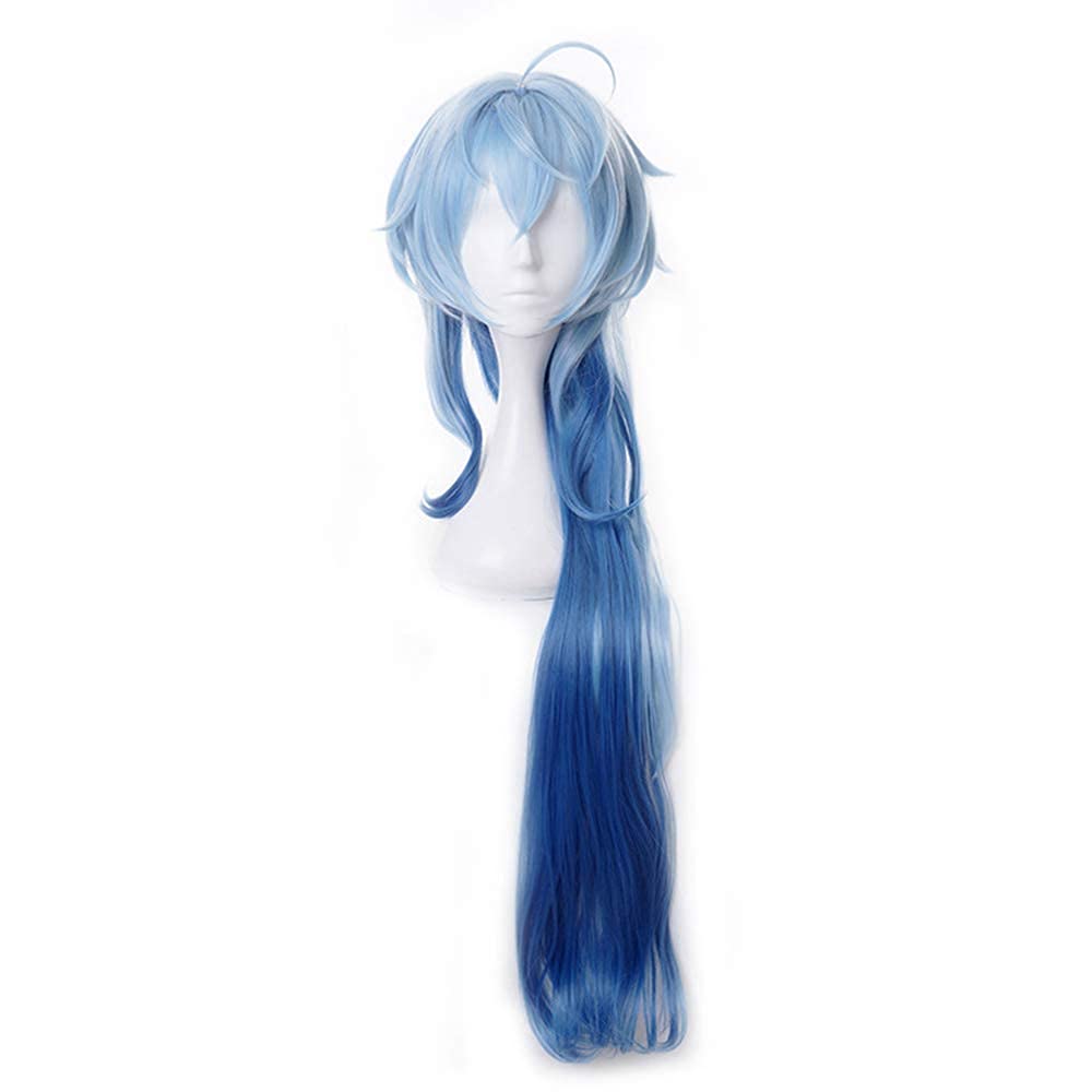 

Genshin Impact Cosplay Wig (Ganyu, Secretary of the Moon Pavilion) with Net