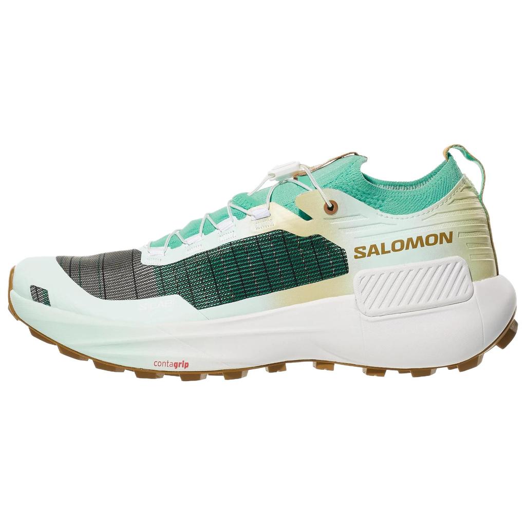 Salomon S/Lab Genesis Comfortable Versatile Trail Running Shoes Unisex Sneakers Light-Yellow Green 478294