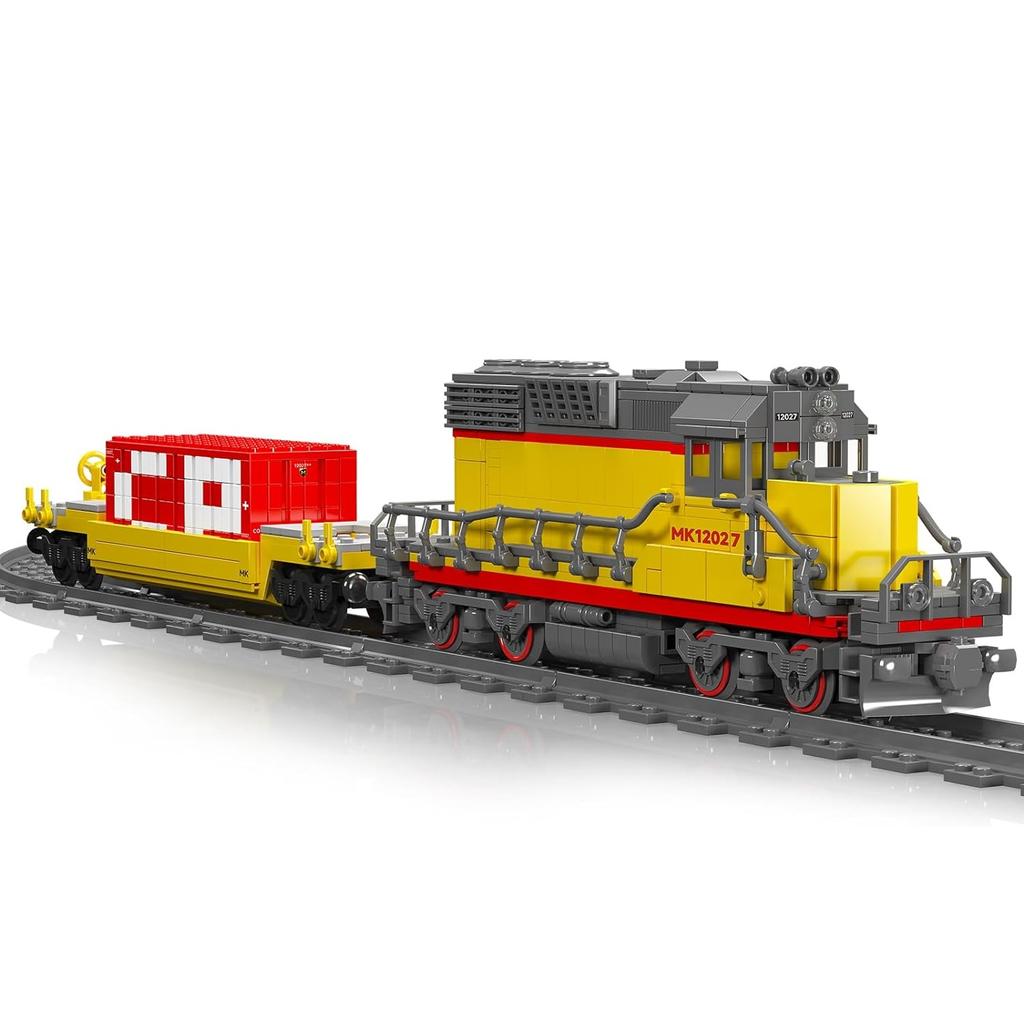MOULD KING Train Building Sets 12027 Remote/App Control Train Toy Set Passenger Train Building Block Model Kits