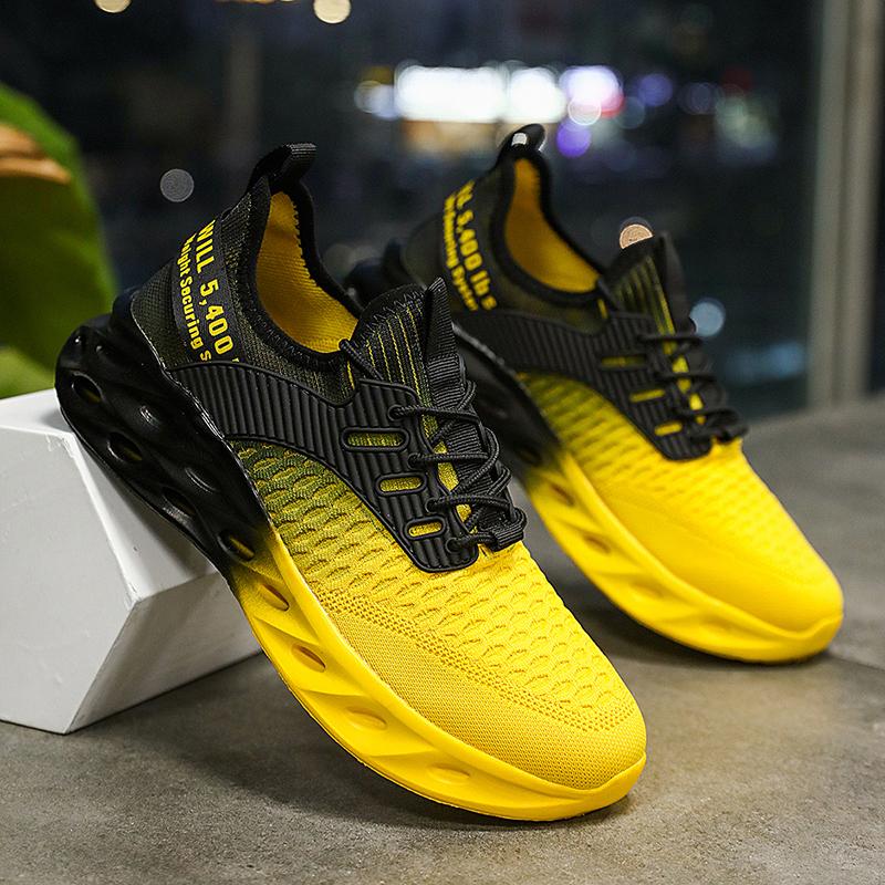 Lightweight Men's Running Shoes Comfortable Breathable Mesh Sneakers Fashion Men's Casual Sports Shoes Summer Blade Sneakers