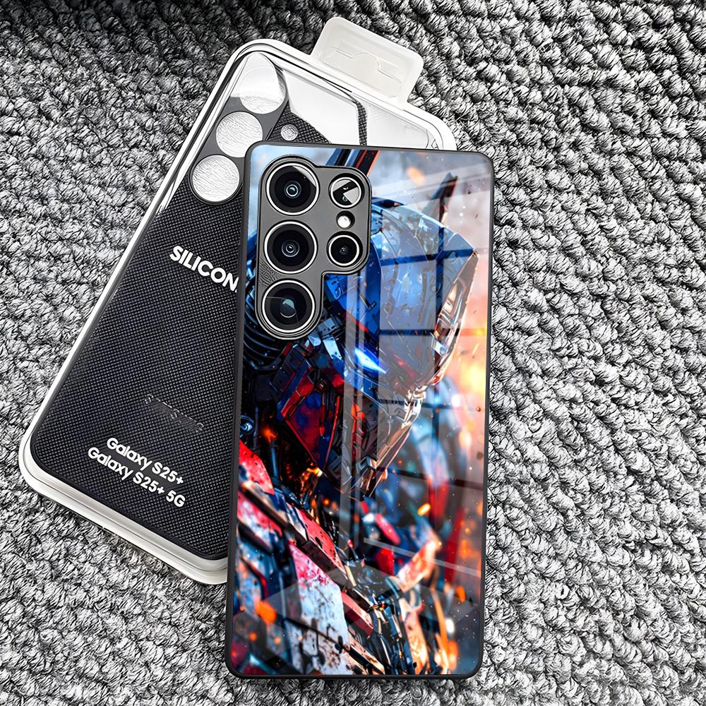 T-Transformers Anime Phone Case For Samsung S26 Ultra S25 Edge Ultra S23 S22 S21 S20 Ultra Plus S24 Fe A25 Glass Cover