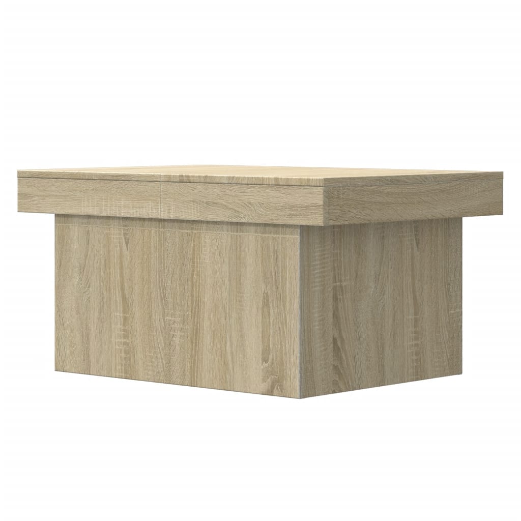  Coffee Table, Sonoma Oak, 100x55x40, Wood-based Material