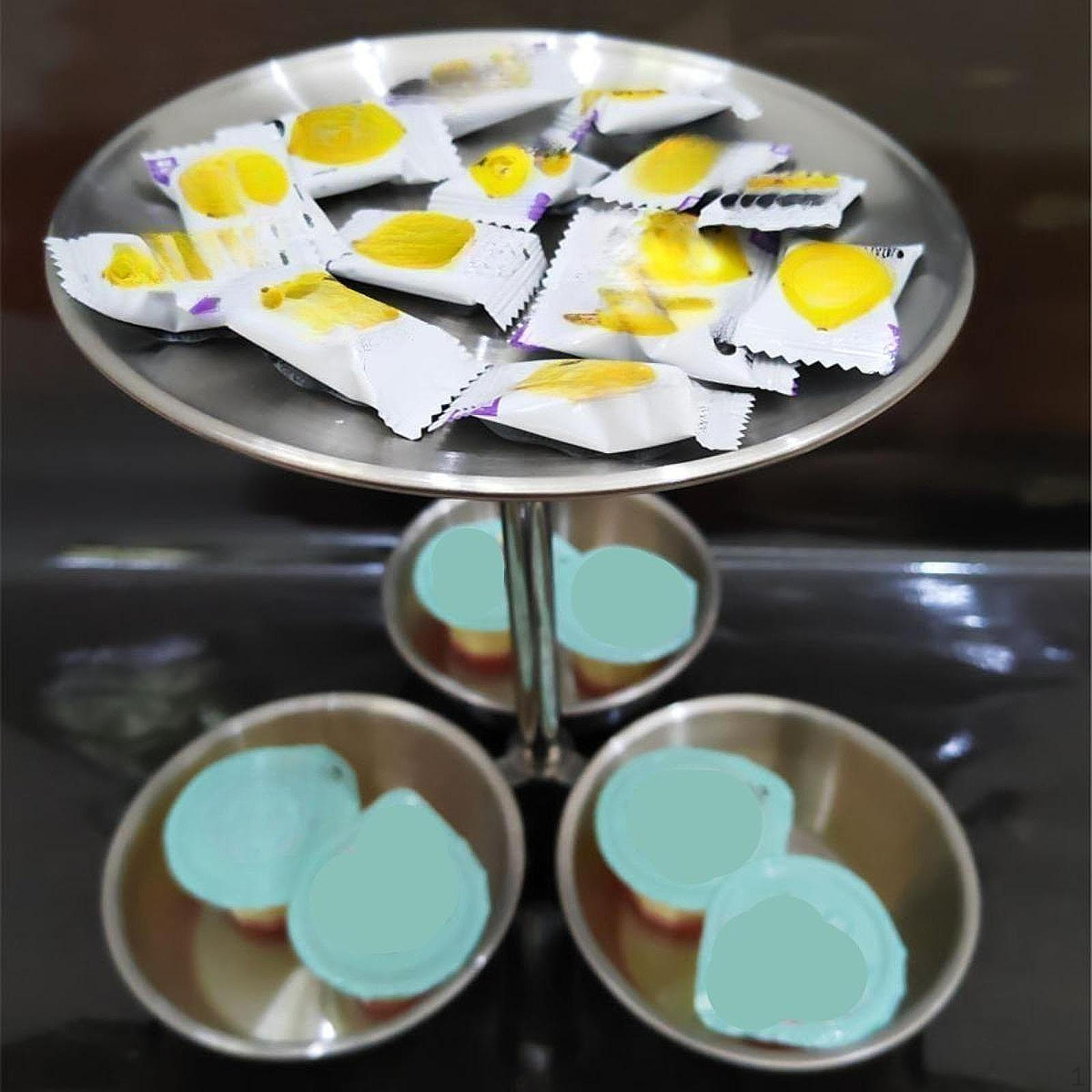 

Разделенный поднос для закусок и фруктов, миска для закусок События Silver B