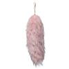 Trendy Foxes Tail Key Holder Accessory Sturdy Plush Synthetic Leather Bag Ornament Portable for Stylish Ladies Women