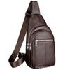 Echte Leder Herren Koreanischer Stil Umhängetasche Brusttasche