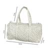 Lightweight Large Capacity Floral Quilted Travel Bag Handheld Diagonal Boston Bag Korean Version Ins Fresh Sweet Cotton Bag