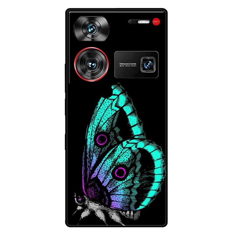 For ZTE Nubia Z60 Ultra 5G Case Silicon Fashion Space Wolf TPU Painted Coque Funda for Nubia Z60Ultra 5G NX721J Cover Protective