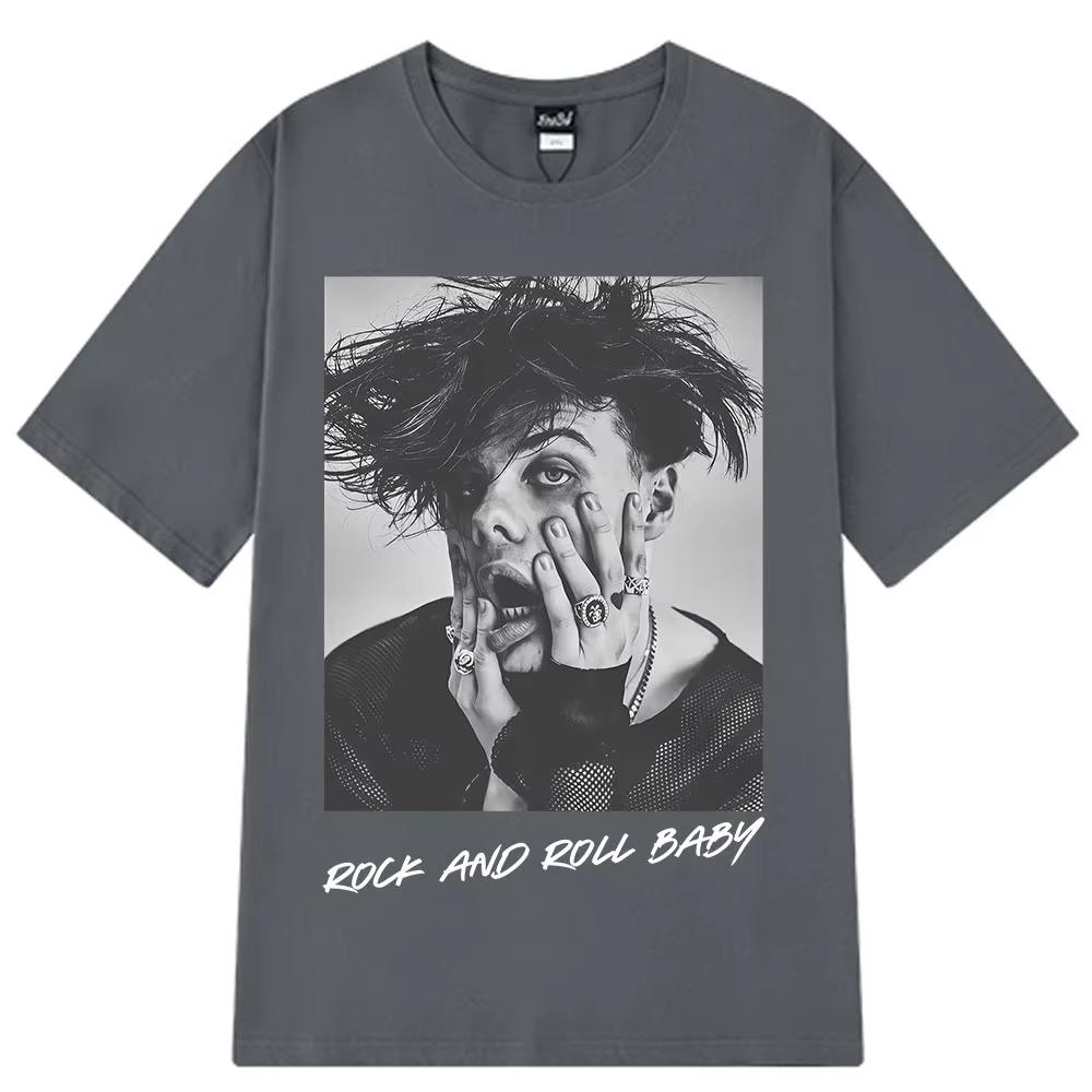 2026 SpringSummer Yungblud Tour New Idol Album Mens and Womens Punk Rock Fans Cotton HipHop TShirts Yungblud Men T Shirt