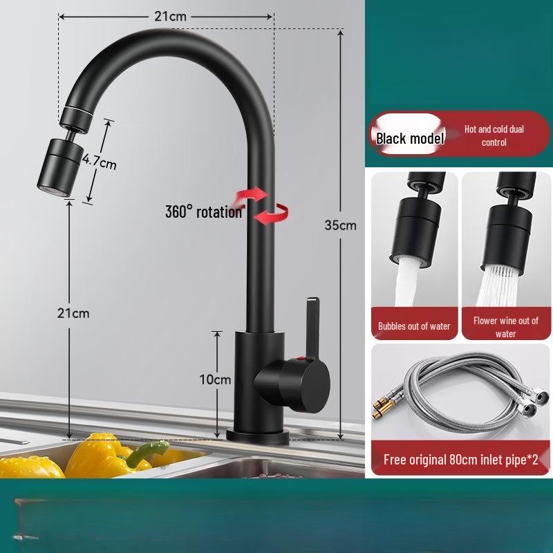 Hot and Cold Kitchen Faucet