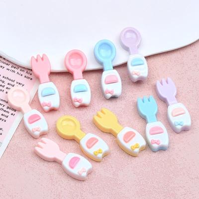DIY Resin Accessories Kit: Cartoon Shoe Buckles, Cream Glue, Hairpin, Colorful Kitten Spoon Jewelry