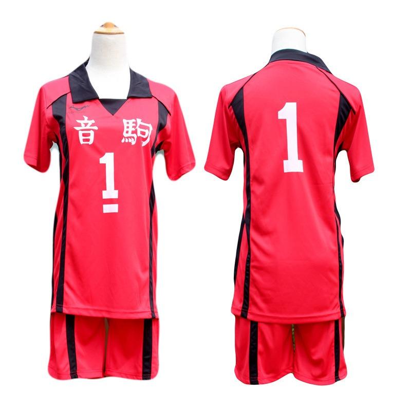 Volleyball less college jersey set cosplay animation periphery short sleeve basketball