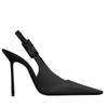 New Pointed Stiletto Heels Women Pumps Patent Leather Summer Designer Mule Sandals Elegant Sexy Office High Heels Women Shoes